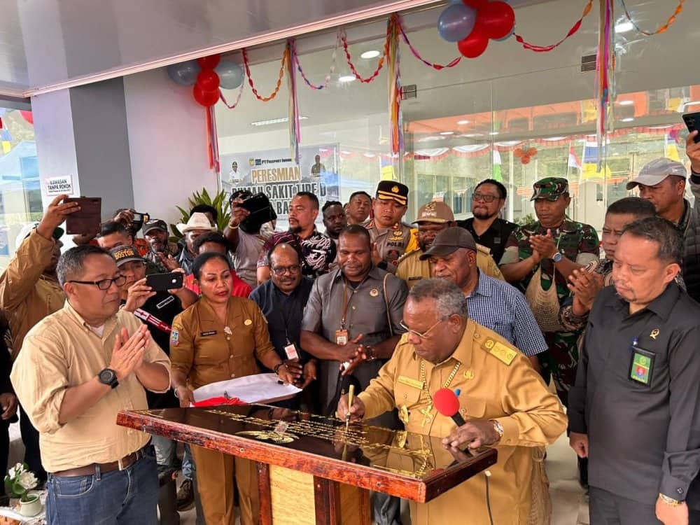 Ilustrasi berita Mimika: Diresmikan Bupati, RS Waa Banti Simbol Komitmen PTFI Bersama Pemda Mimika Mulai Beroperasi