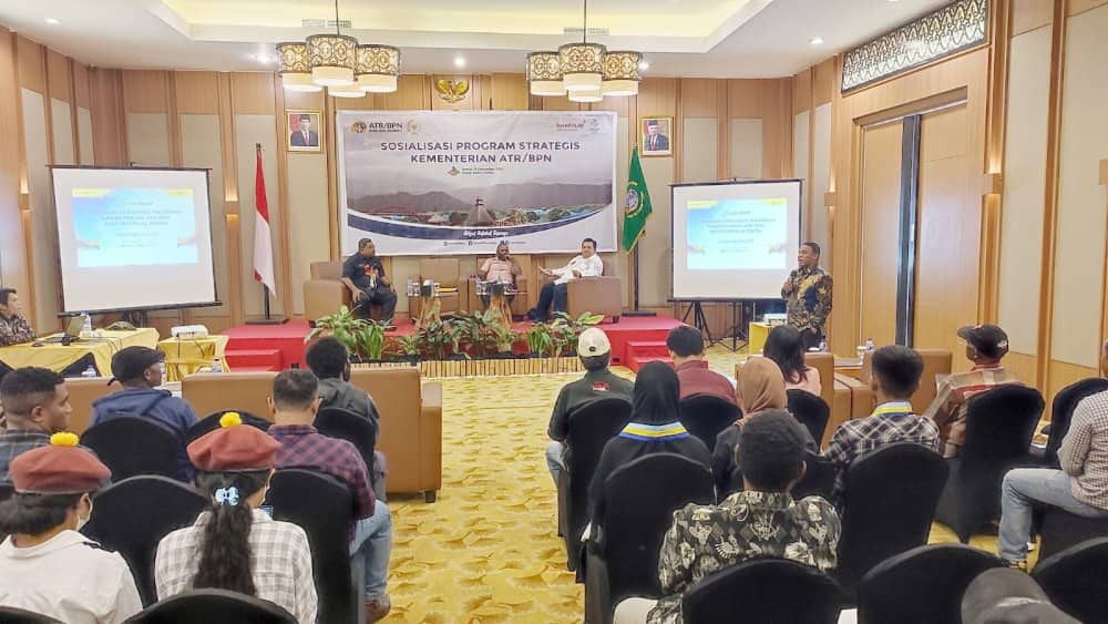 Ilustrasi berita Mimika: BPN Papua Gelar Sosialisasi Program Strategis Kementrian, Wayoi Sebut Mimika Daerah Paling Maju di Papua Tengah