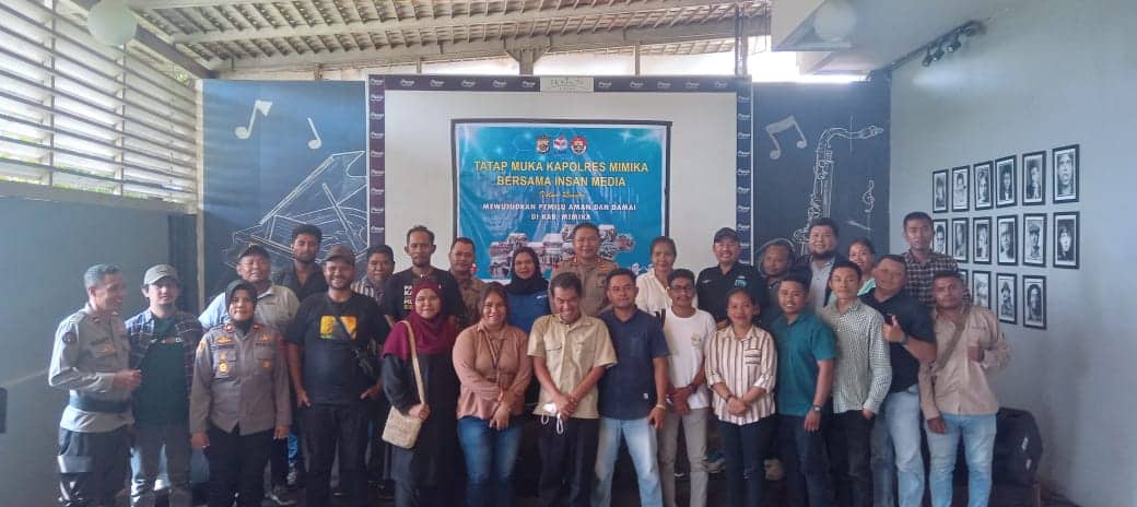 Ilustrasi berita Mimika: Jelang Pemilu 2024, Polres Mimika Gelar Tatap Muka Bersama Insan Media di Timika