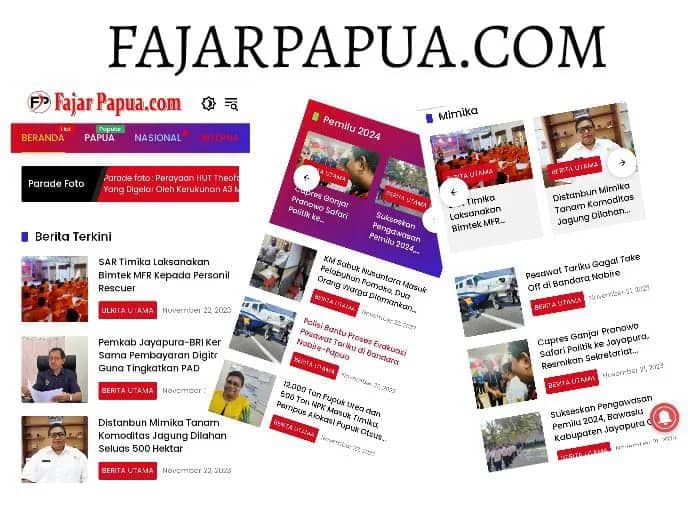 Ilustrasi berita Nasional: Dibawah Dewan Pers, Media Fajarpapua.com Resmi Bergabung dalam Organisasi JMSI Provinsi Papua Tengah