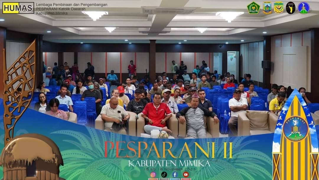 Ilustrasi berita Mimika: Wakil Bupati Johannes Rettob Ajak Warga Mimika Sukseskan Pesparani di Timika
