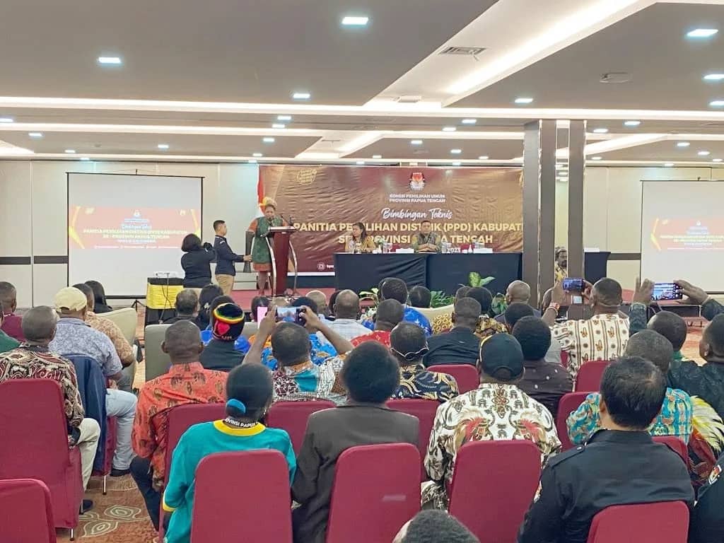 Ilustrasi berita Mimika: KPU Gelar Bimtek PPD Kabupaten se-Provinsi Papua Tengah