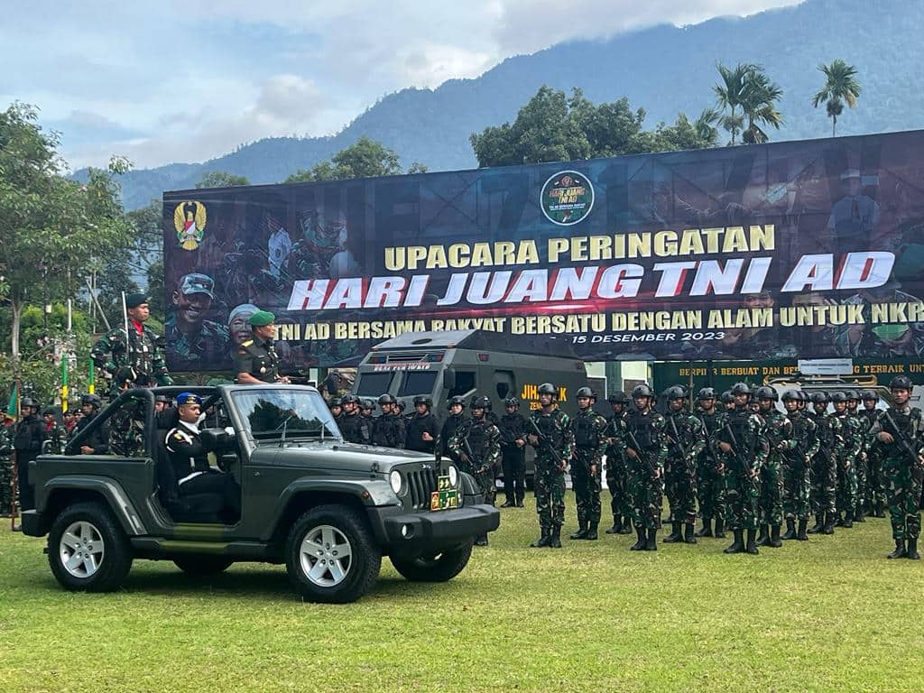 Ilustrasi berita JAYAPURA: Peringati Hari Juang TNI AD ke-78, TNI AD Tingkatkan Pelestarian Alam