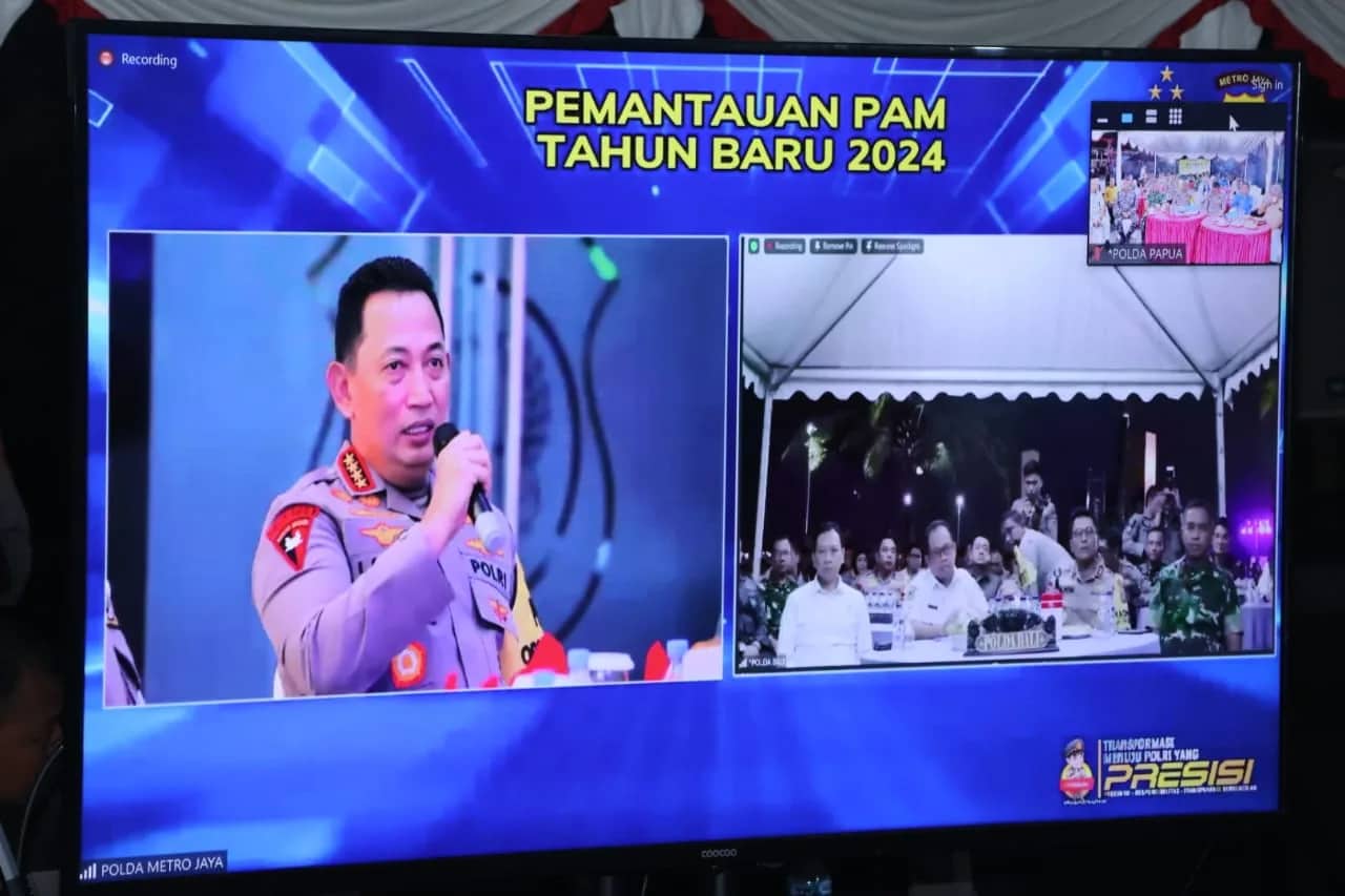 Ilustrasi berita Papua: Situasi Aman, Kapolda Papua Laporkan Kesuksesan Pengamanan Malam Tahun Baru kepada Kapolri