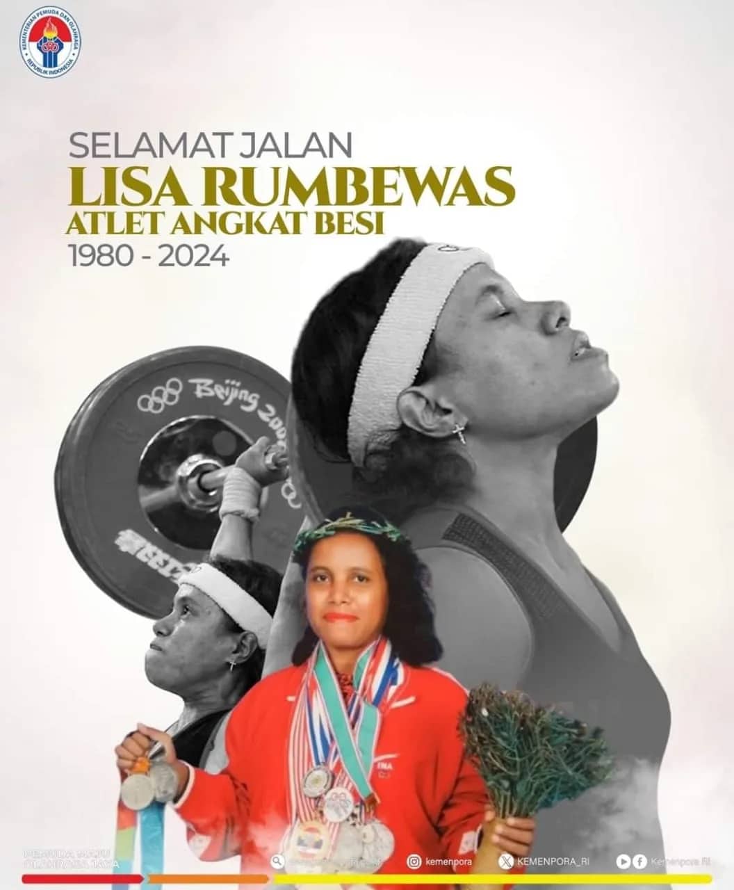 Ilustrasi berita Papua: Lisa Rumbewas Meninggal Dunia, KONI: Duka bagi Olahraga Papua