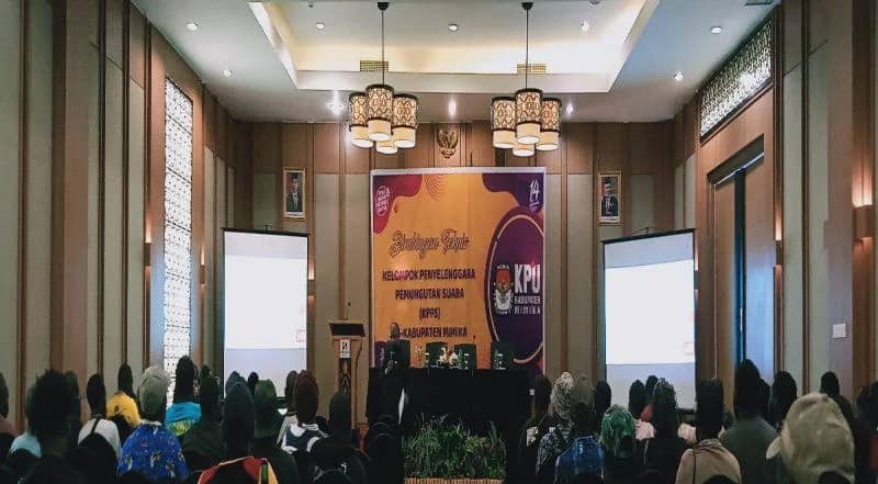 Ilustrasi berita Mimika: KPU Mimika: Semua Surat Suara Siap Disortir ke Kotak Suara