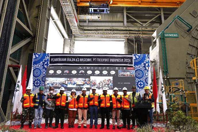 Ilustrasi berita Nasional: Pembukaan Bulan K3 Nasional 2024 Freeport Indonesia,‘Keselamatan Kerja Dimulai dari Diri Saya’