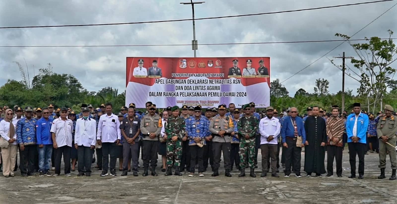 Ilustrasi berita Papua: Pj. Bupati Mappi Tekankan Netralitas ASN Serta Ajak Semua Lapisan Masyarakat Sukseskan Pemilu
