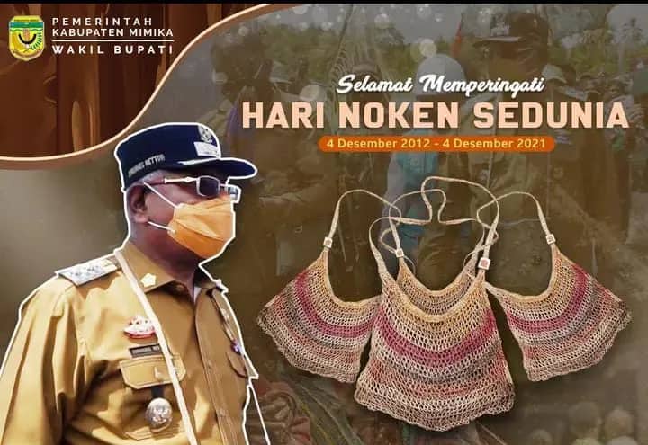 Ilustrasi berita Mimika: Noken, Rajutan Tangan Terampil Wanita Kamoro, Salah Satu Tumpuan Ekonomi Keluarga