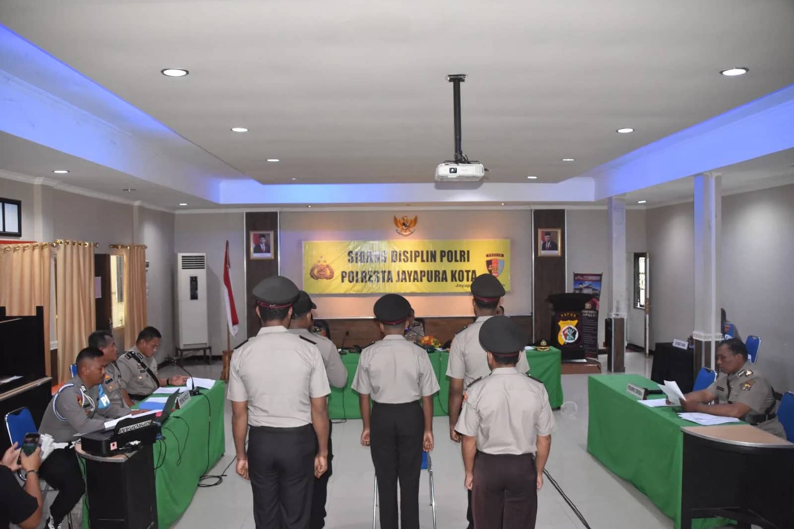 Ilustrasi berita JAYAPURA: Tak Laksanakan Tugas, Lima Personel Polresta Jayapura Disidang Disiplin