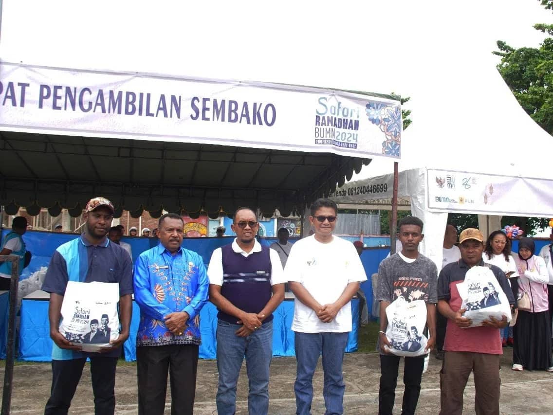 Ilustrasi berita Papua: PLN Siapkan 1000 Paket Sembako Murah di Nabire Pada Rangkaian Safari Ramadan BUMN 2024