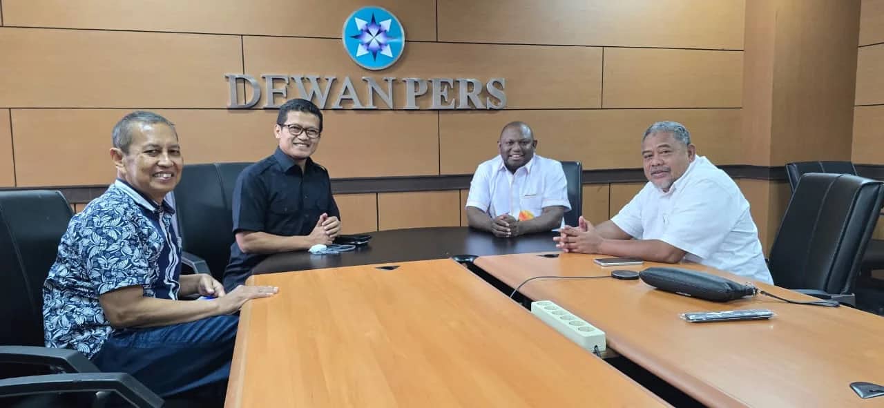 Ilustrasi berita JAYAPURA: Silaturahmi ke Dewan Pers, Dinas Kominfo Kabupaten Jayapura Dorong Literasi Media Hingga Tingkat Kampung