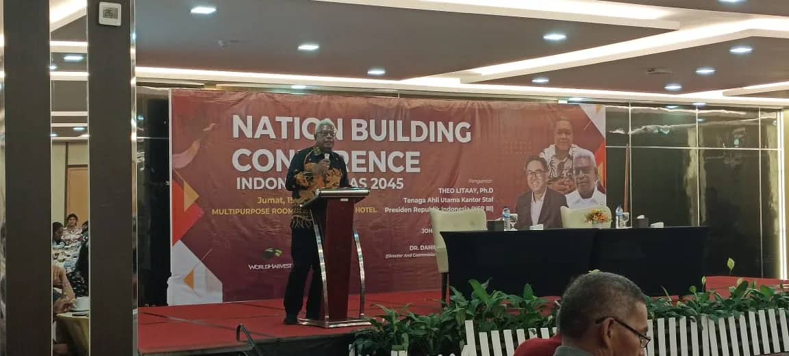 Ilustrasi berita Mimika: Dari Nation Building Conference WHI, Wabup JR Tegaskan Pemerintah Tidak Bisa Jalan Sendiri Wujudkan Indonesia Emas