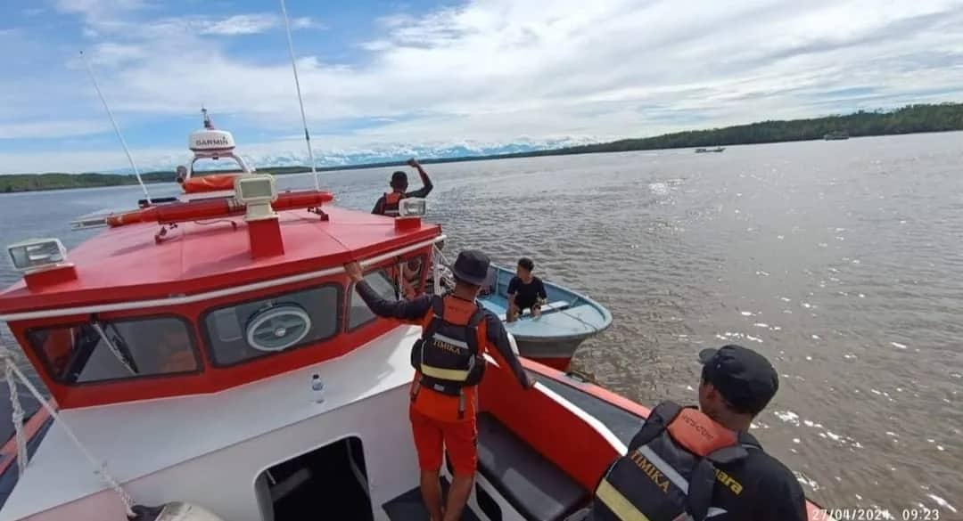 Ilustrasi berita Mimika: Tidak Ditemukan Tanda-Tanda Keberadaan Korban, Pencarian ABK KM. Papua Jaya 02 yang Jatuh di Perairan Timika Ditutup