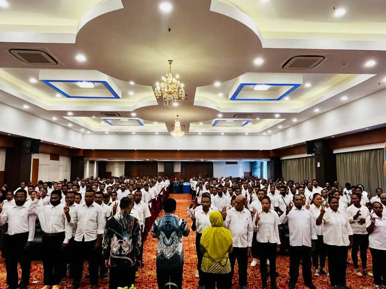 Ilustrasi berita Papua: KPU Kabupaten Jayapura Lantik 432 PPS, Langsung Kerjakan Pemutakhiran DPT Pemilih