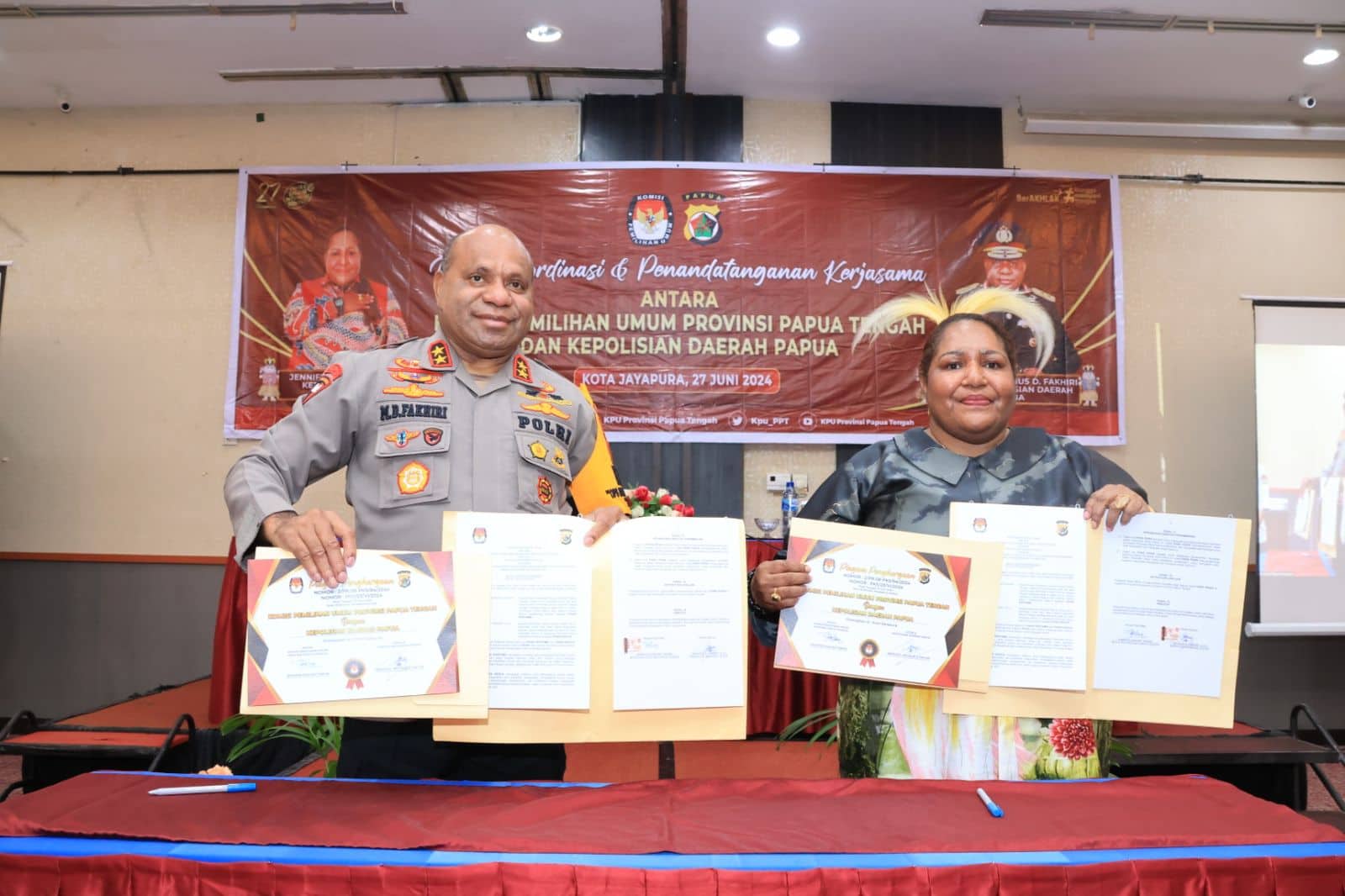 Ilustrasi berita Papua: Masuk Wilayah Daerah Merah, KPU Papua Tengah dan Polda Papua Perkuat Pengamanan Pilkada 2024
