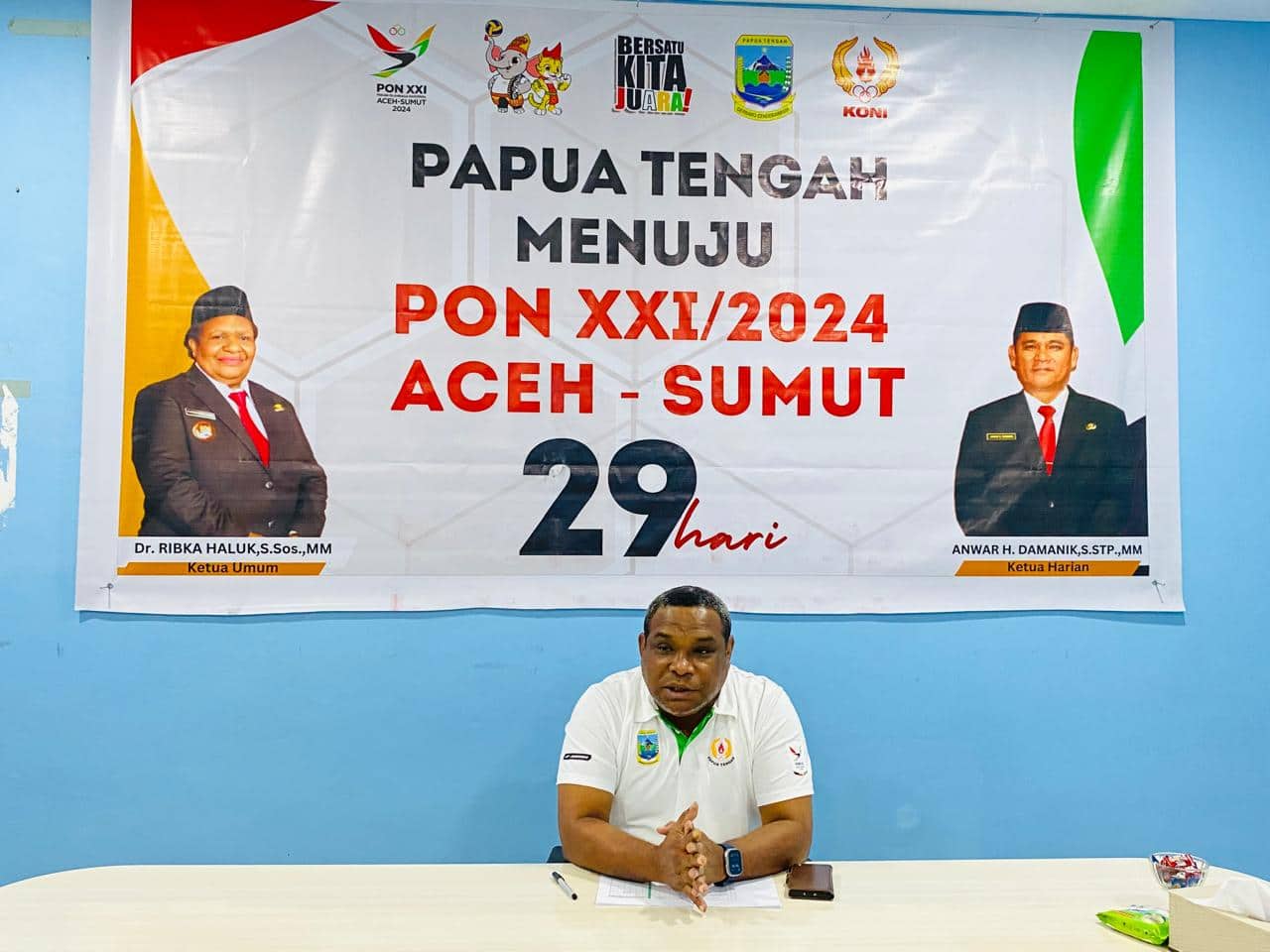 Ilustrasi berita Papua: Provinsi Papua Tengah Ikut 14 Cabang Olahraga di PON XXI Aceh Sumut, KONI Belum Pasang Target Perolehan Medali