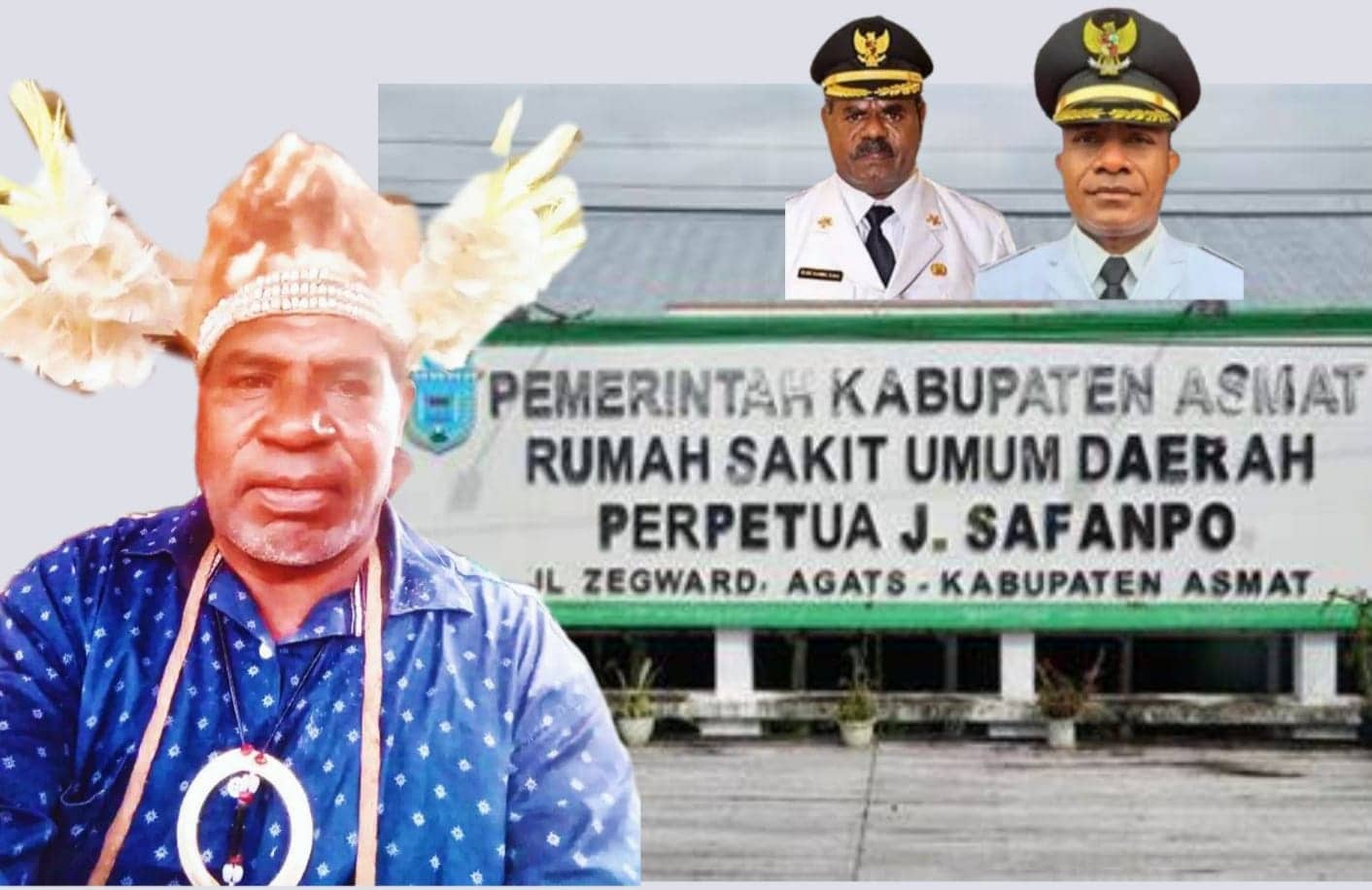 Ilustrasi berita Papua: Bawa Perubahan Untuk Asmat, Elisa Kambu dan Thomas Eppe Safanpo Didoakan Ketua LMAA David Jimanpits