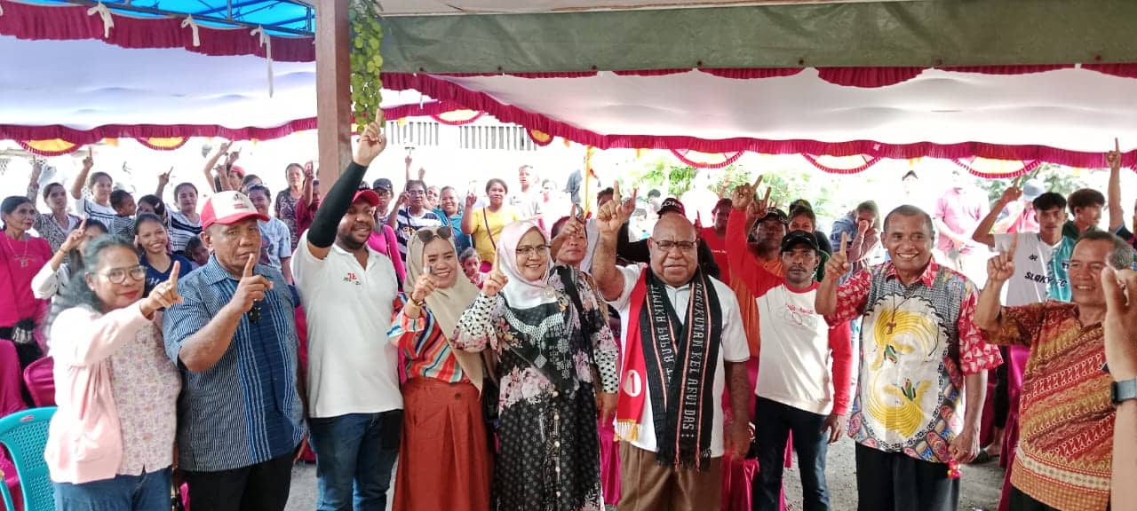 Ilustrasi berita Mimika: Relawan Lelemuku Setia Bersama JOEL, Emanuel Kemong : JOEL Komitmen Bangun Rakyat Kecil di Mimika