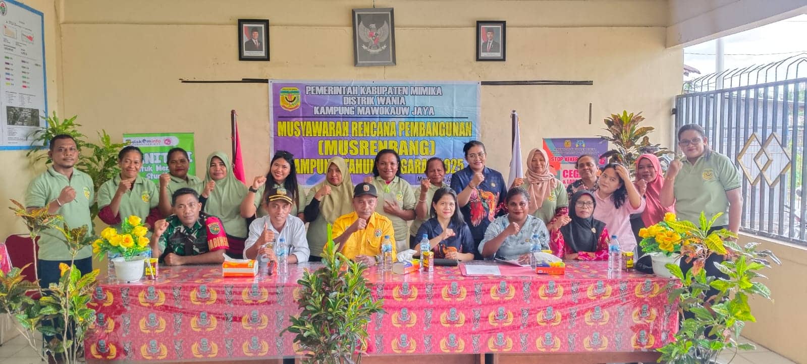 Ilustrasi berita Mimika: Gelar Musrenbang 2025, Ini Tiga Prioritas Pembangunan Kampung Mawokauw Jaya