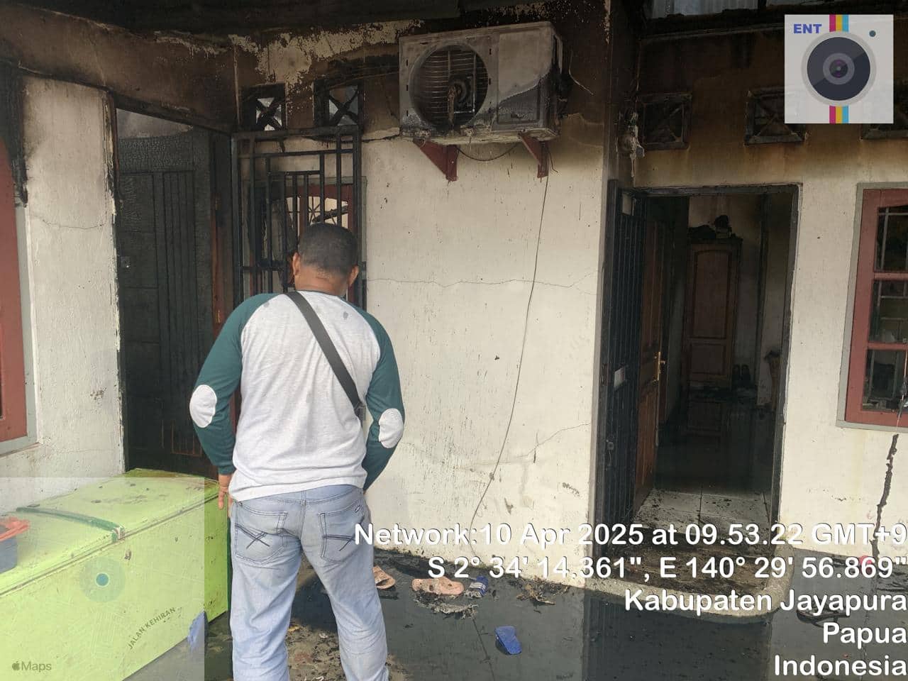 Ilustrasi berita JAYAPURA: Dua Unit Rumah Terbakar di BTN Maos Sentani, Ratusan Juta Rugi