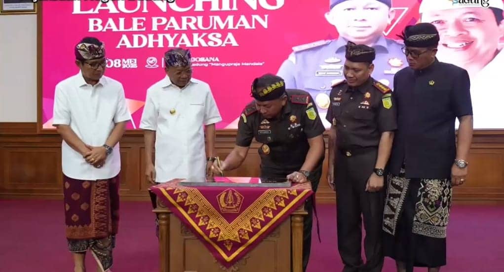 Ilustrasi berita BERITA UTAMA: Perkuat Hukum Adat di Bali, 186 Bale Paruman Adhyaksa Kejari Badung Diresmikan