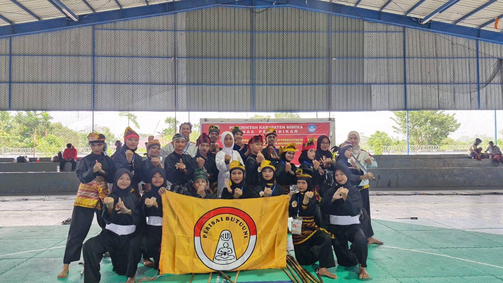 Ilustrasi berita Mimika: Perguruan Silat Balaba Perisai Buutuni Timika Raih 13 Medali di O2SN, 8 Atlet Lolos ke Provinsi