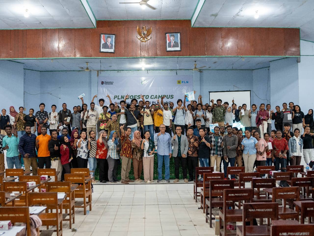 Ilustrasi berita BERITA UTAMA: PLN Goes to Campus, Mahasiswa USTJ Antusias Ikuti Sosialisasi Aplikasi New PLN Mobile