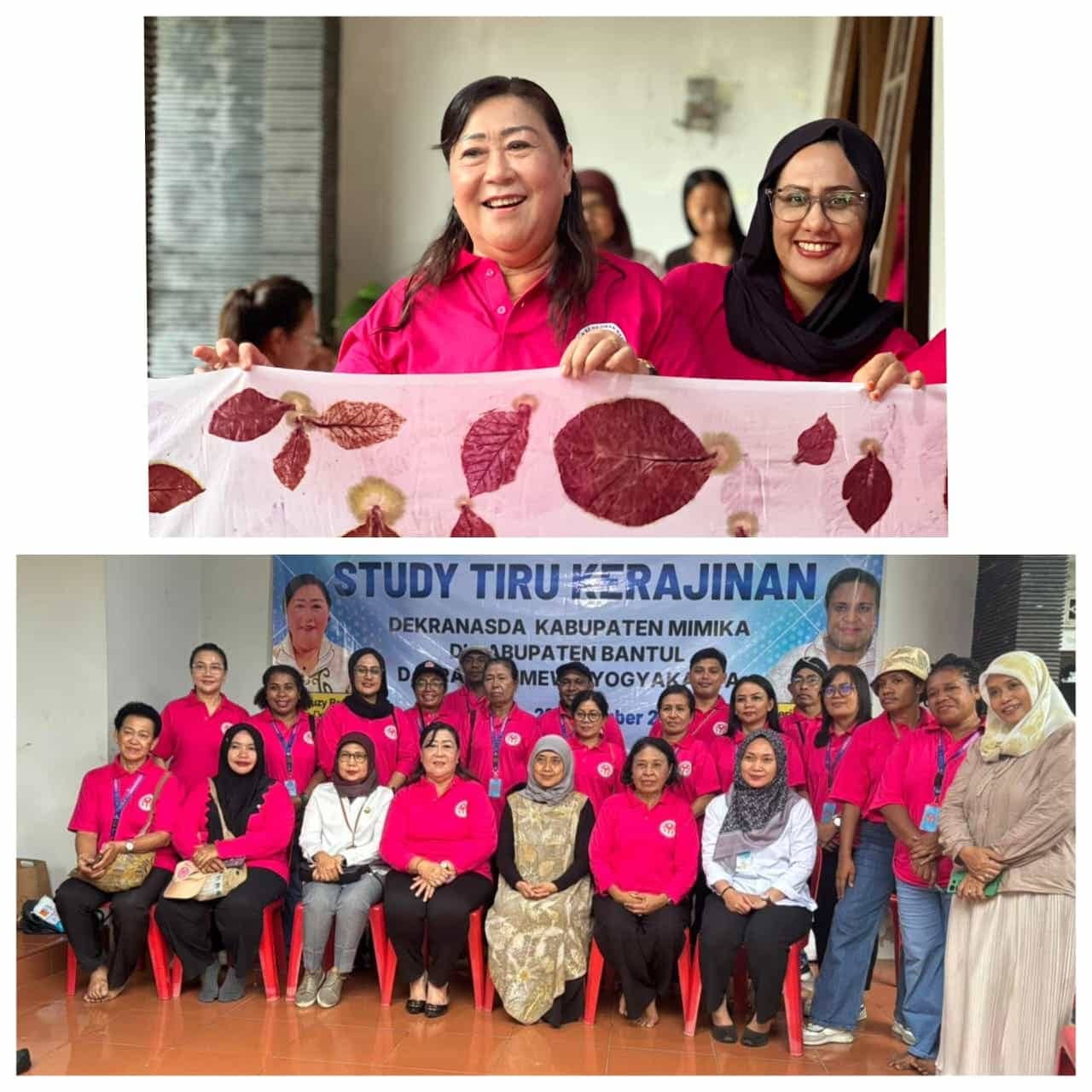 Ilustrasi berita Mimika: Pelajari Teknik Eco Print Ramah Lingkungan di Bantul, Ny Suzy Rettob : Bakal Jadi Program Prioritas untuk Dikembangkan di Mimika