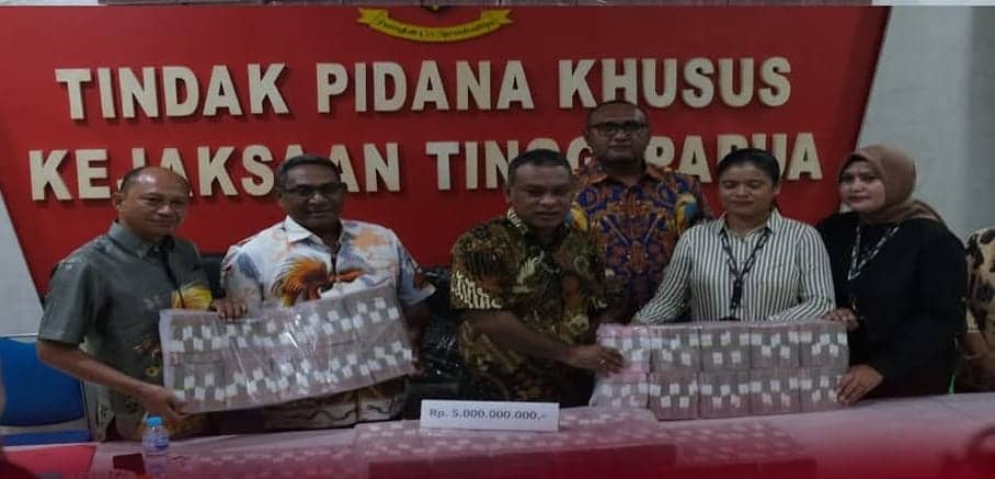 Ilustrasi berita BERITA UTAMA: Yunus Wonda Kembalikan Rp 15 Miliar Terkait Dugaan Korupsi PON XX Papua, Kejati Pastikan Proses Hukum Berlanjut