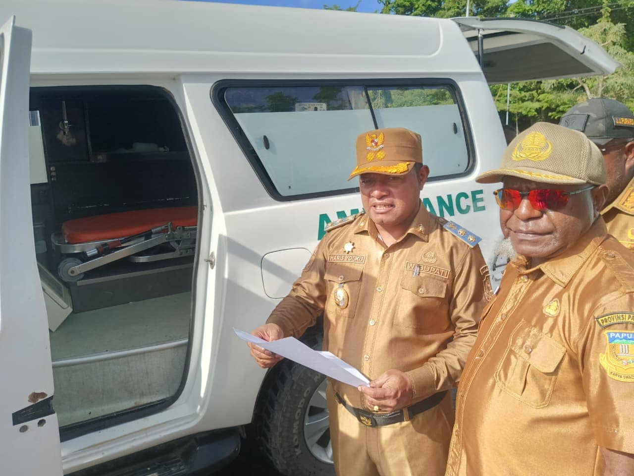 Ilustrasi berita JAYAPURA: Pastikan Keselamatan Masyarakat, Pemkab Jayapura Periksa Seluruh Mobil Ambulans Puskesmas