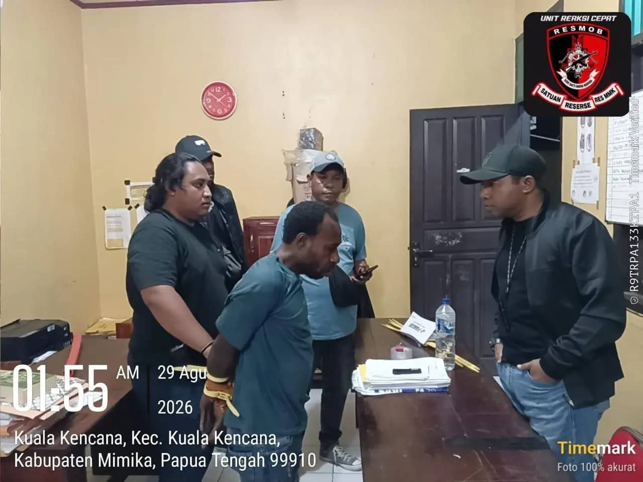 Satu orang yang ditetapkan sebagai tersangka pembunuhan tukang ojek.