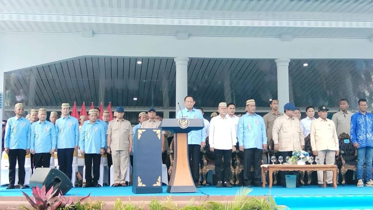 Presiden saat menutup Penas XVII di Gorontalo