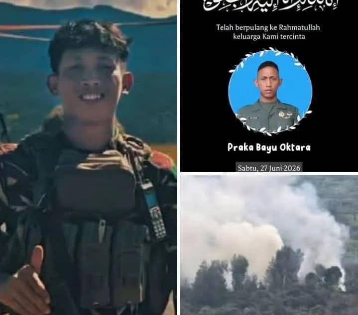 Praka BO yang gugur dalam kontak tembak di Distrik Agisiga, Kabupaten Intan Jaya.