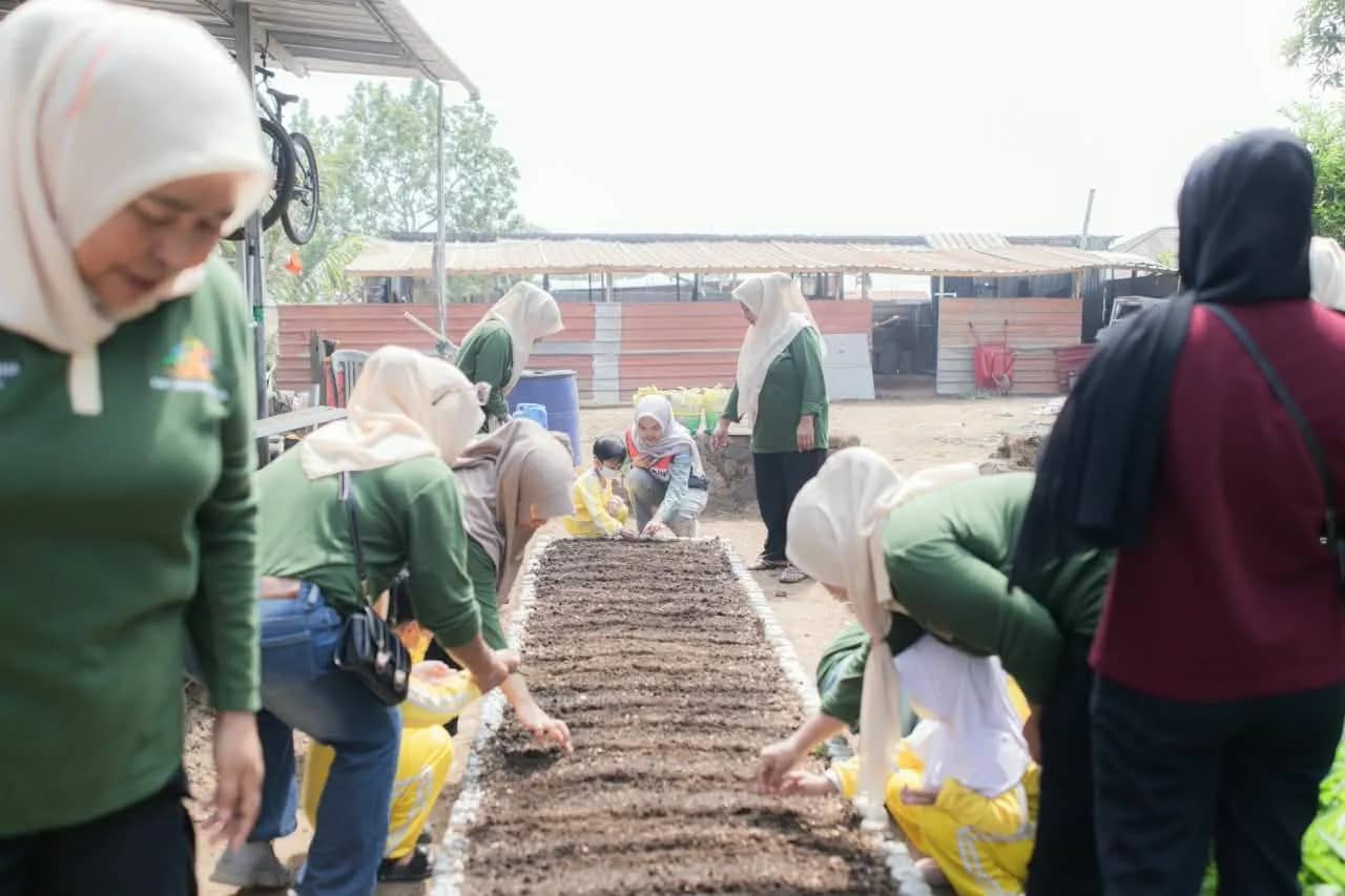 Pertamina saat mengikuti Outing Class di Agrowisata Tubo Gam Ma Cahaya