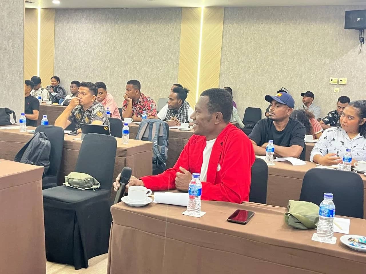 BMP Papua bersama Jurnalistik saat mengikuti pelatihan