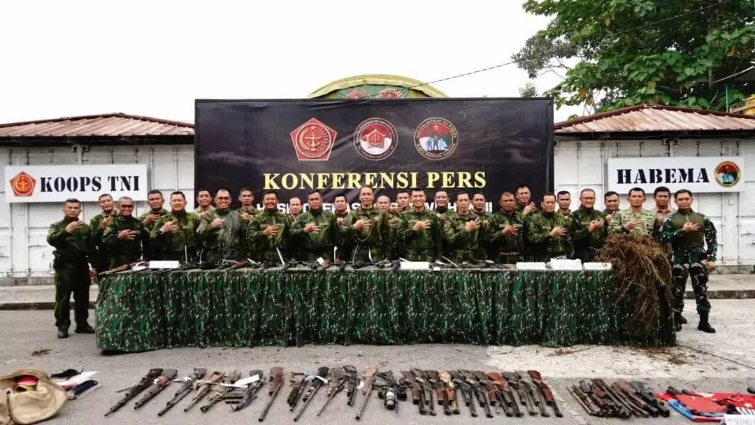 Rilis hasil penindakan Kogabwilhan III selama operasi Triwulan III 2026.