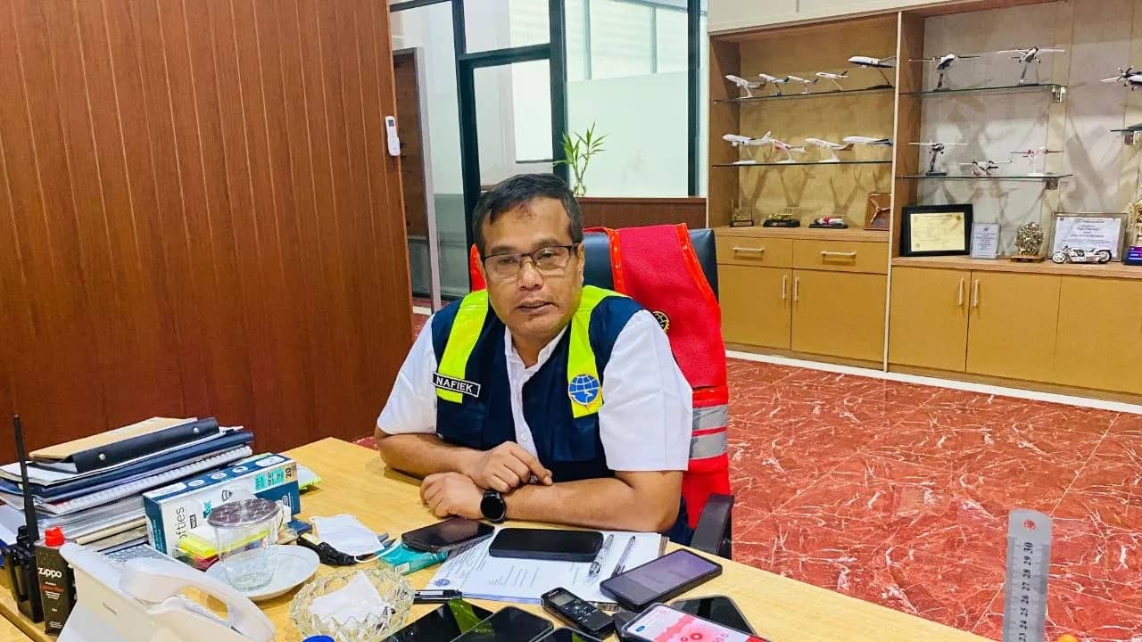 Kepala UPBU Mozes Kilangin Timika, Muchammad Nafiek.