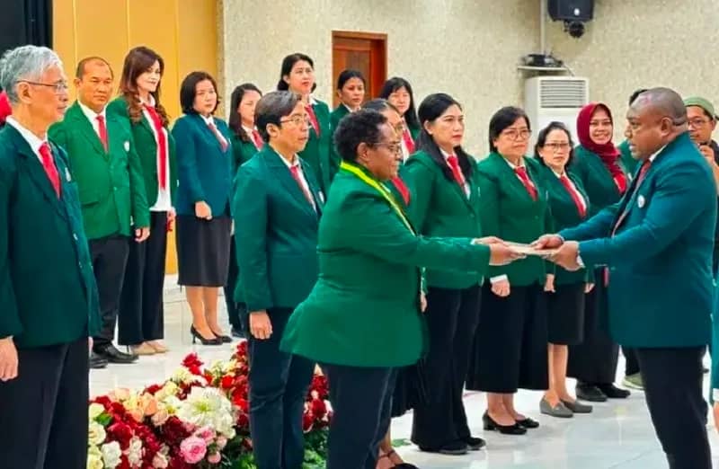 Pelantikan Pengurus baru Ikatan Dokter Indonesia (IDI) Cabang Timika masa bakti 2025–2028