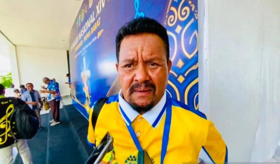 Kepala Dinas Pariwisata Kabupaten Biak Numfor Turbey Onesimus Dangeubun