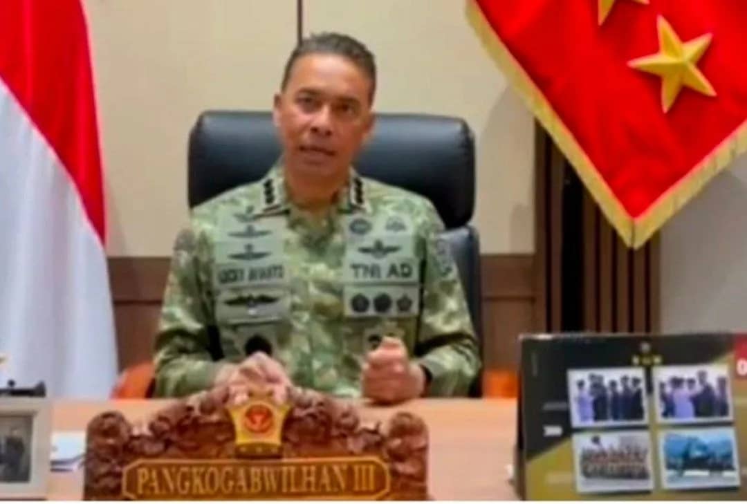 Pangkogabwilhan III Letnan Jenderal TNI  Lucky Avianto