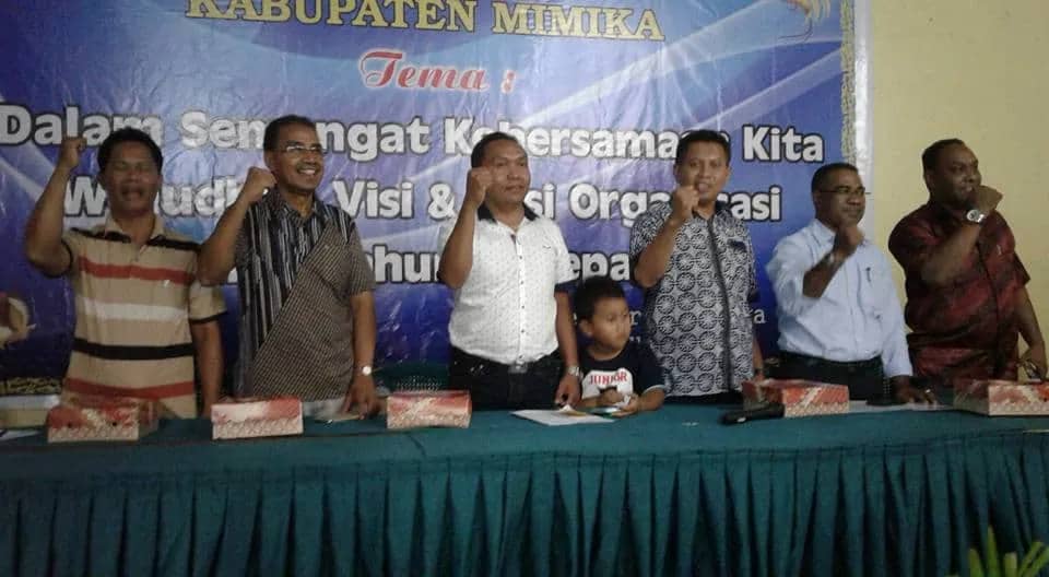 Pengurus IKF Mimika periode 2015-2020