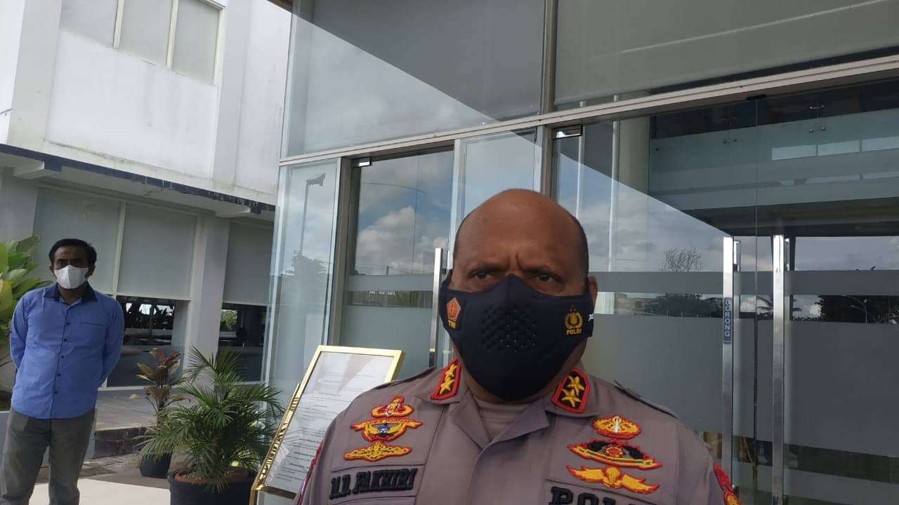 Kapolda Papua irjen Pol Mathius D Fakhiri