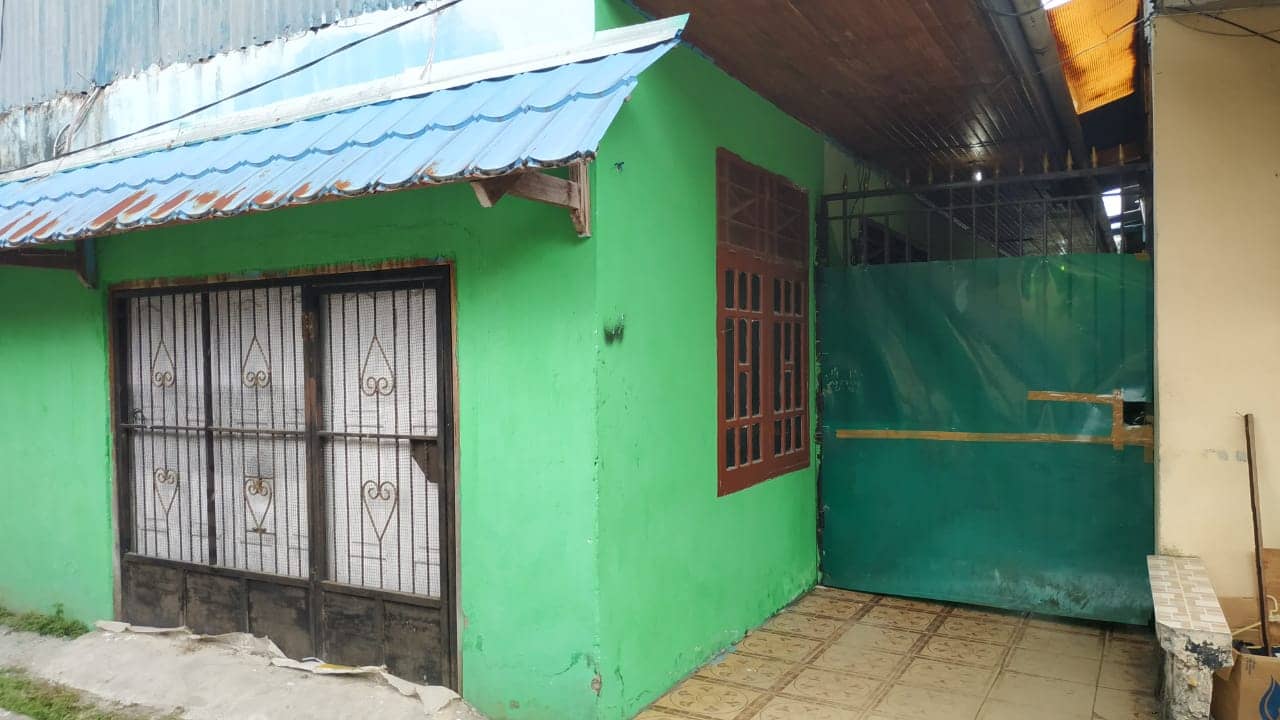Tempat kejadian korban gantung diri