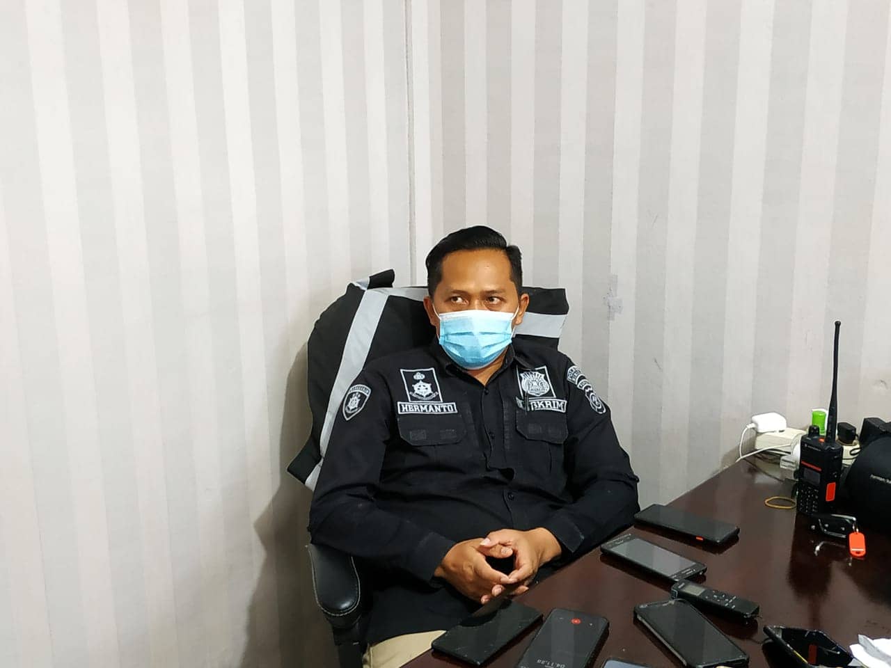 Kasat Reskrim Polres Mimika AKP Hermanto