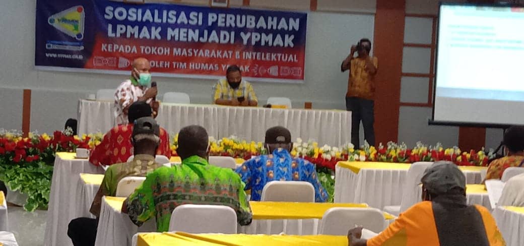 Sosialisasi perubahan nama YPMAK
