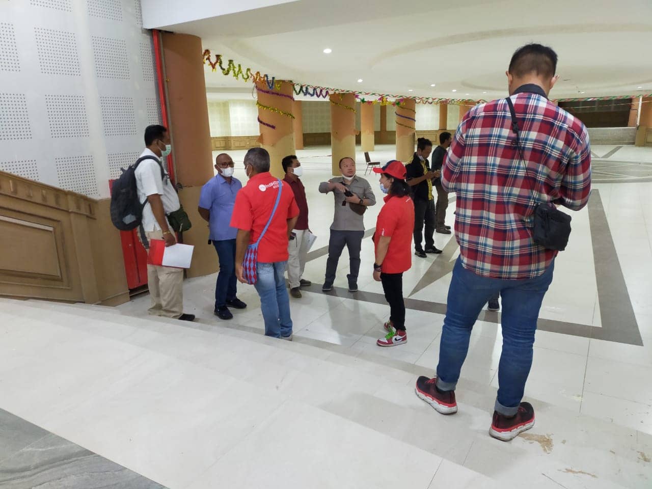 Survey gedung lomba Pesparawi