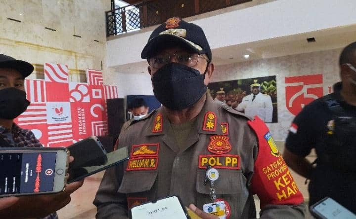 Ketua Harian Satuan Tugas Pencegahan dan Penanganan COVID-19 Provinsi Papua Welliam R. Manderi.