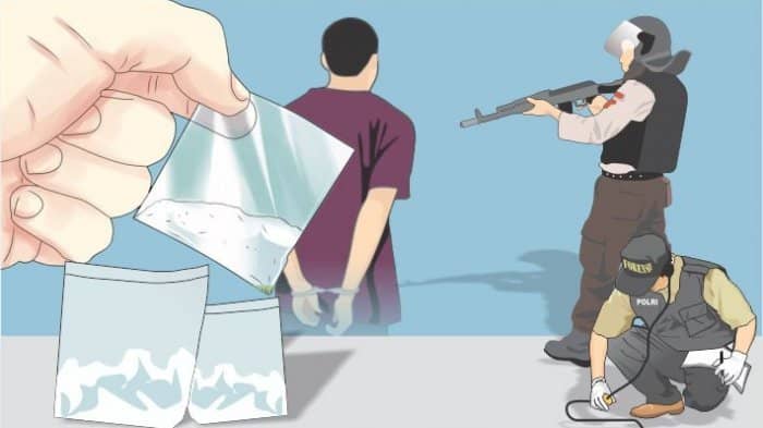 narkoba ilustrasi