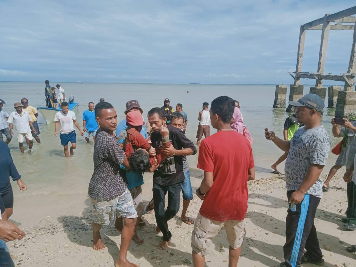 Jenazah korban terseret arus dievakuasi